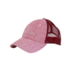 Kentucky Horsewear - Casquette Trucker Laine rose clair | - Ohlala