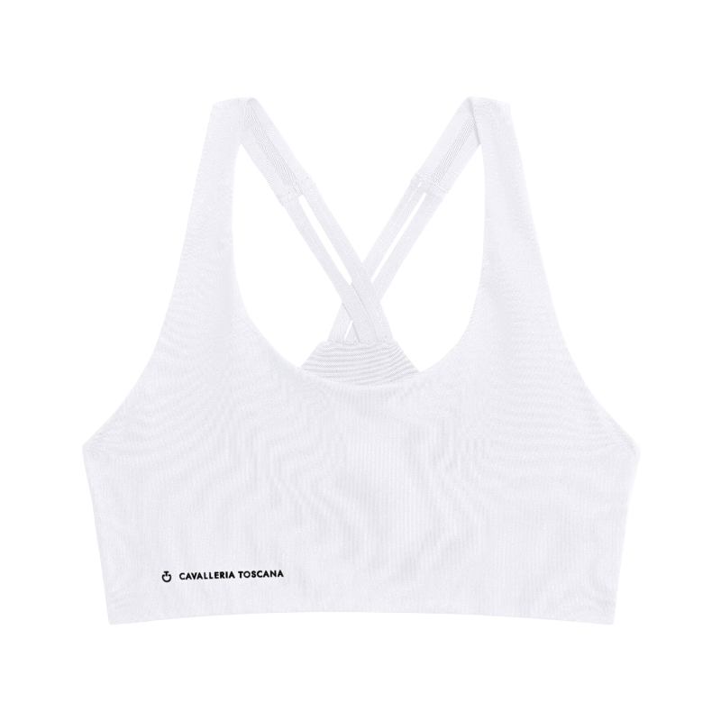 Cavalleria Toscana - Brassière femme Training blanc