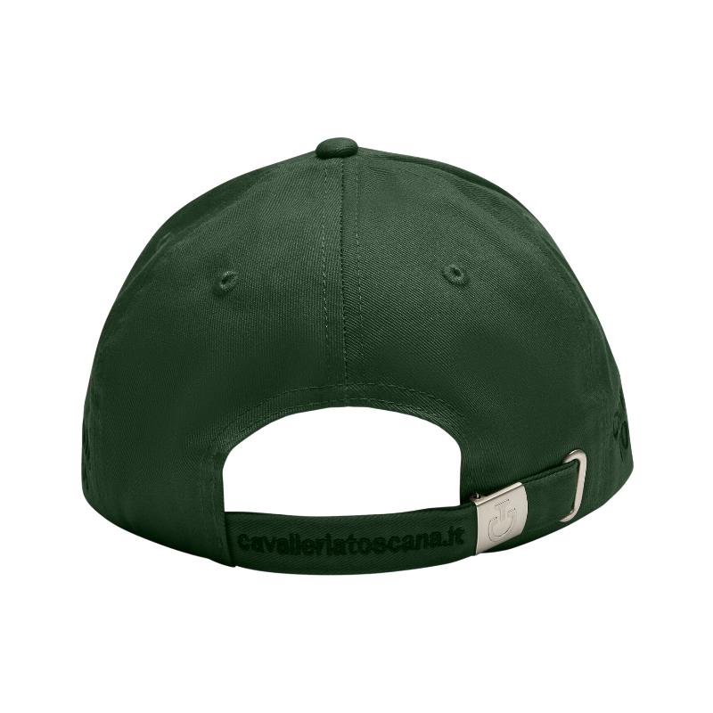Cavalleria Toscana - Casquette unisexe CT Baseball jungle green/ noir