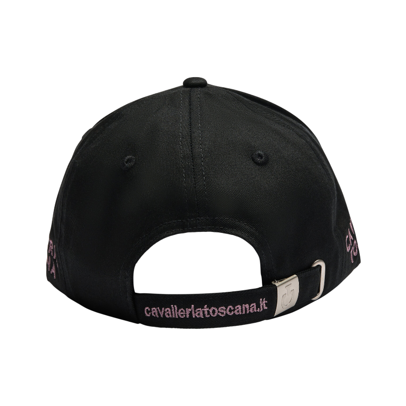 Cavalleria Toscana - Casquette unisexe CT Baseball noir/ lilas