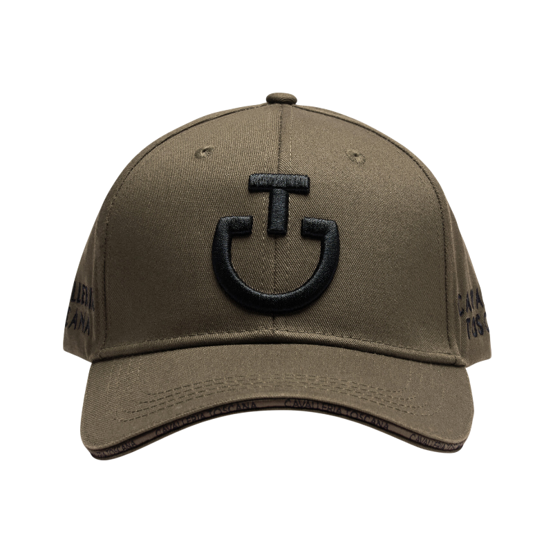 Cavalleria Toscana - Casquette unisexe CT Baseball noisette/ noir