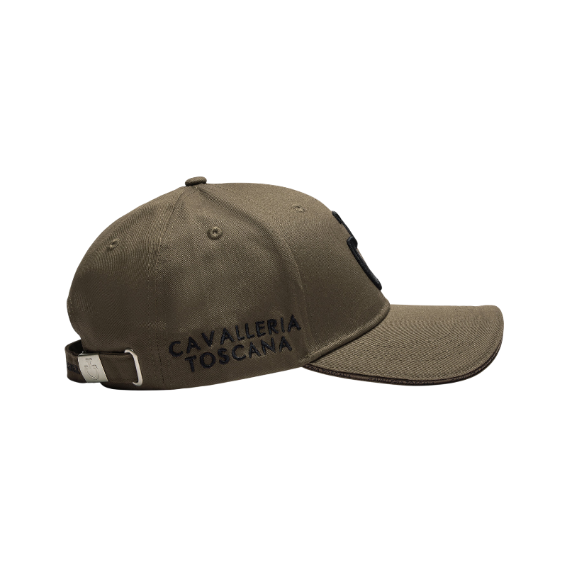 Cavalleria Toscana - Casquette unisexe CT Baseball noisette/ noir