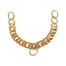 Feeling - Kinketting 24 schakels in messing | - Ohlala
