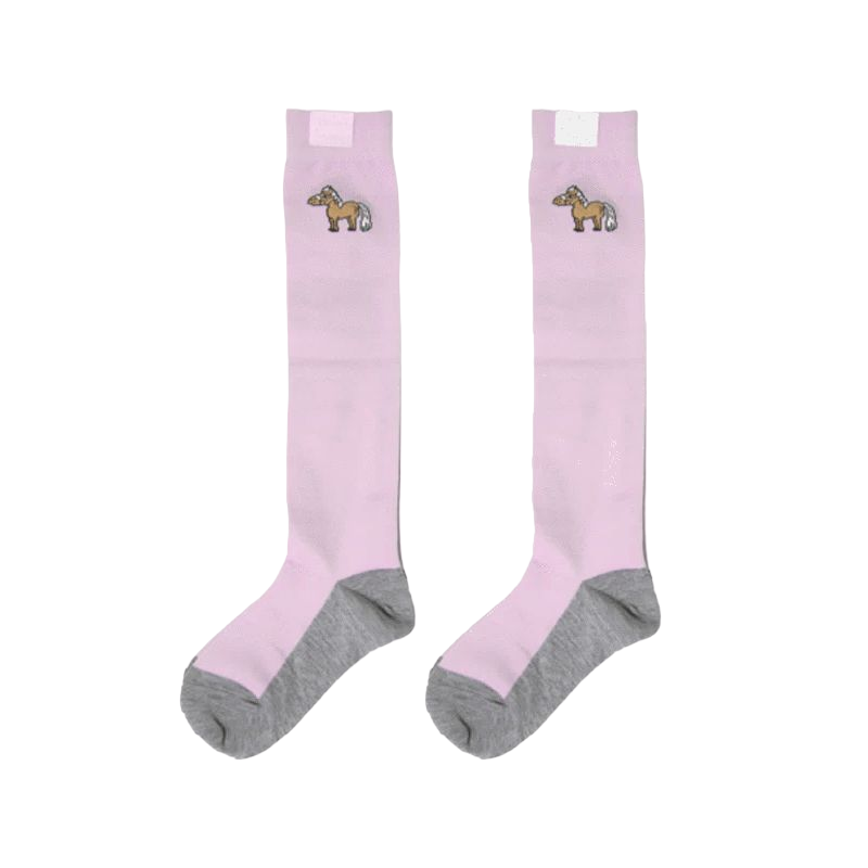 Kentucky Horsewear - Chaussettes d'équitation Sammy rose clair (x1) | - Ohlala