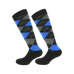 Equithème - Argyle sok zwart/blauw (x1) | - Ohlala