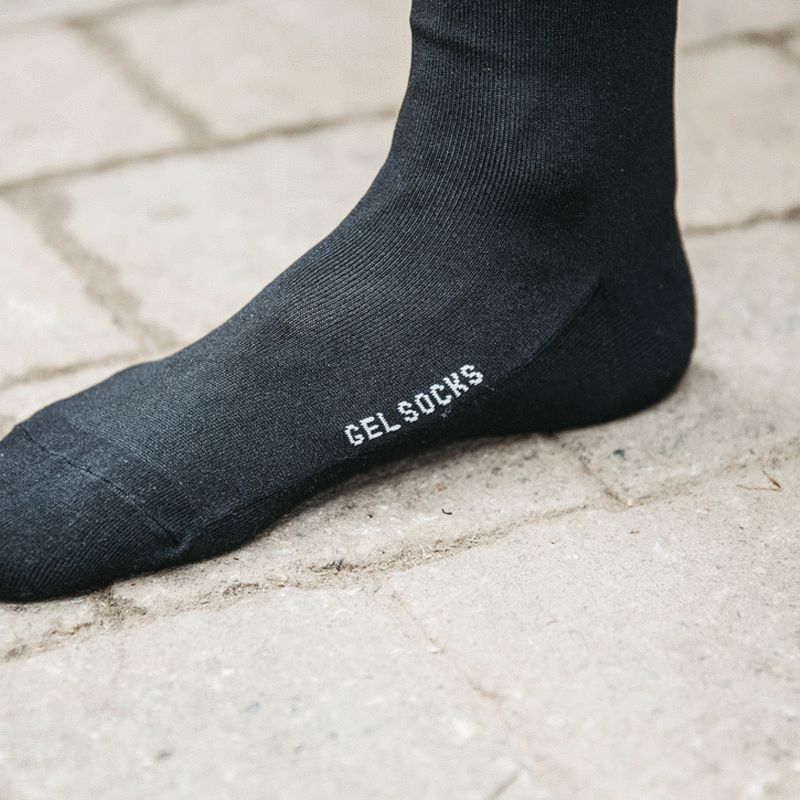 Kentucky Horsewear - Chaussettes d'équitation Achilles Gel noir | - Ohlala