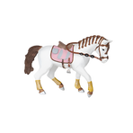 Papo - Figurine Cheval tressé | - Ohlala