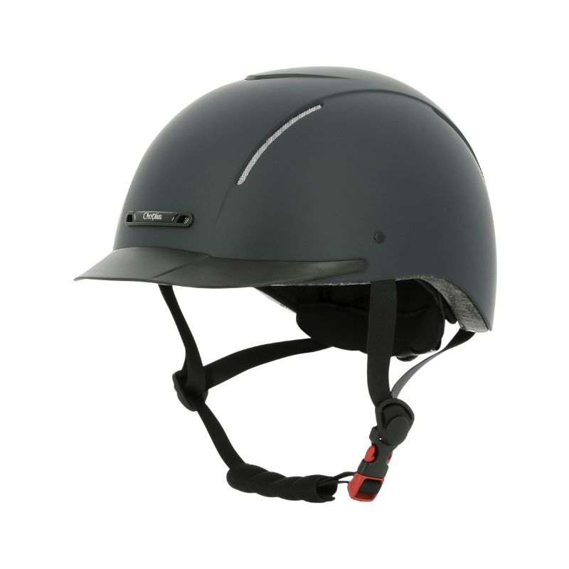 Choplin - Casque d'équitation Plume noir mat