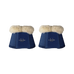Lami-cell - Cloches mouton synthétique LC bleu atol | - Ohlala