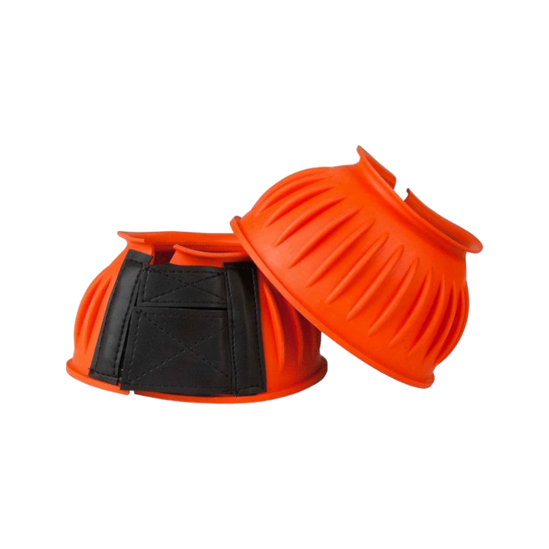 TdeT - Cloches Caoutchouc Velcro orange