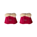 Lami-cell - Cloches mouton synthétique LC framboise | - Ohlala
