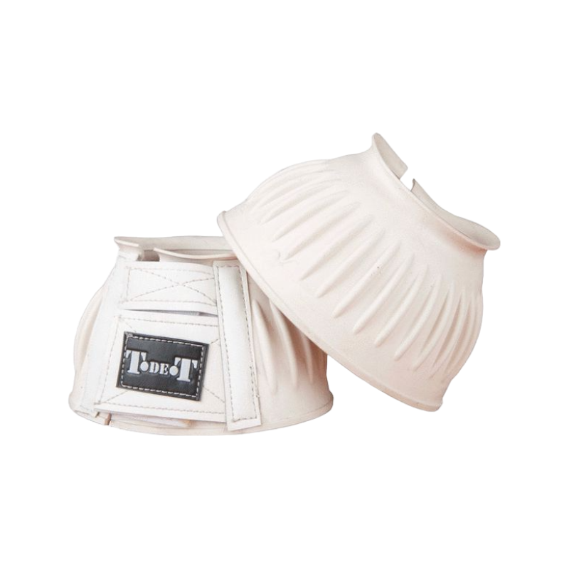 TdeT - Cloches Caoutchouc Velcro blanc