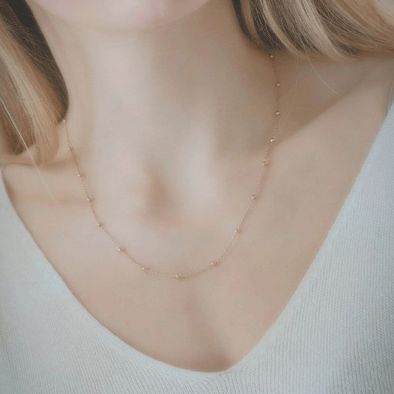 Pénélope Store - Collier Eugénie doré | - Ohlala