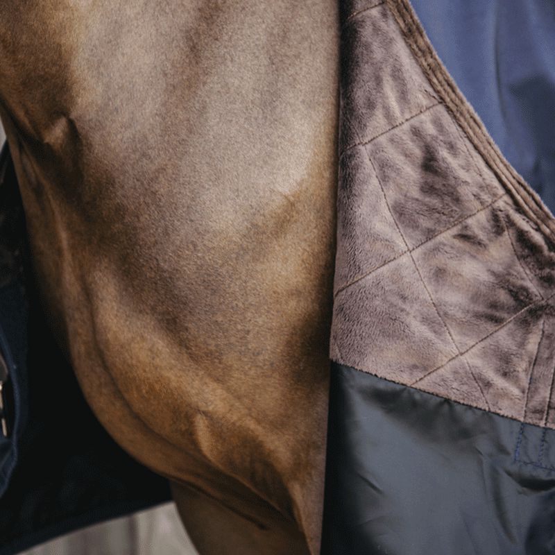 Kentucky Horsewear - Couverture d'extérieur all weather imperméables pro 160 g marine | - Ohlala