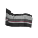 Kentucky Horsewear - Couverture séchante carré heavy stripes noir/ gris | - Ohlala