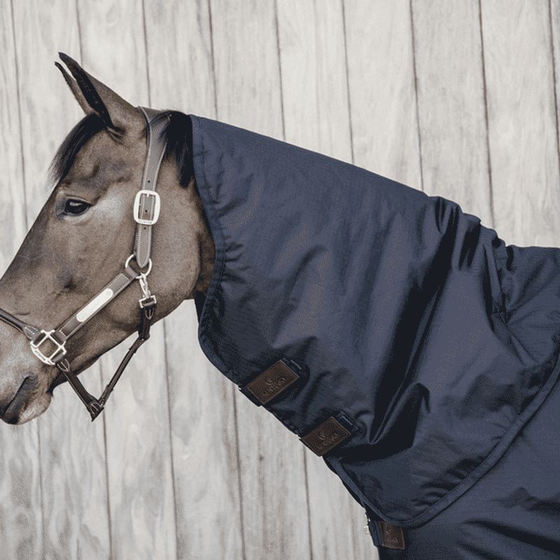 Kentucky Horsewear - Couvre cou d’extérieur imperméable 0g marine | - Ohlala