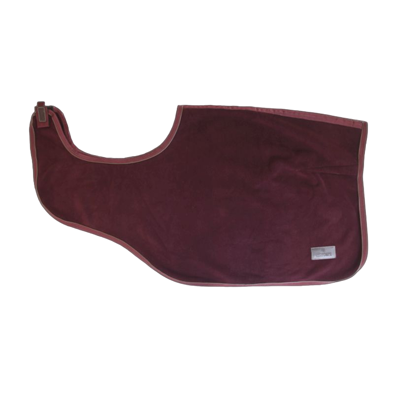 Kentucky Horsewear - Couvre-reins Heavy Fleece Bordeaux | - Ohlala