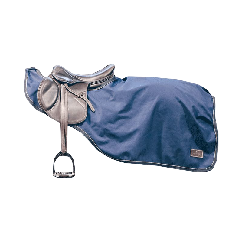 Kentucky Horsewear - Couvre-reins long imperméable marine 600D | - Ohlala