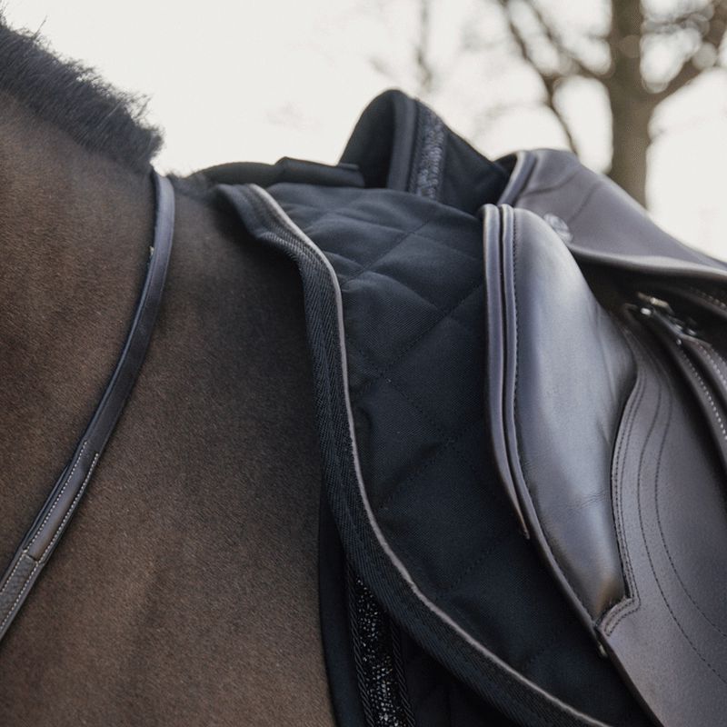 Kentucky Horsewear - Couvre-reins noir 160g | - Ohlala