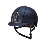 KEP - Casque d'équitation Cromo 2.0 Textile marine visière standard | - Ohlala