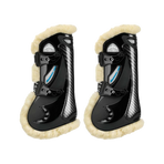 Veredus - Open beenbeschermers Carbon Gel Vento Save The Sheep Zwart x2 | - Ohlala