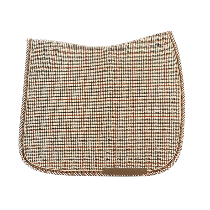 Kentucky Horsewear - Tapis de dressage Pied de Poule beige