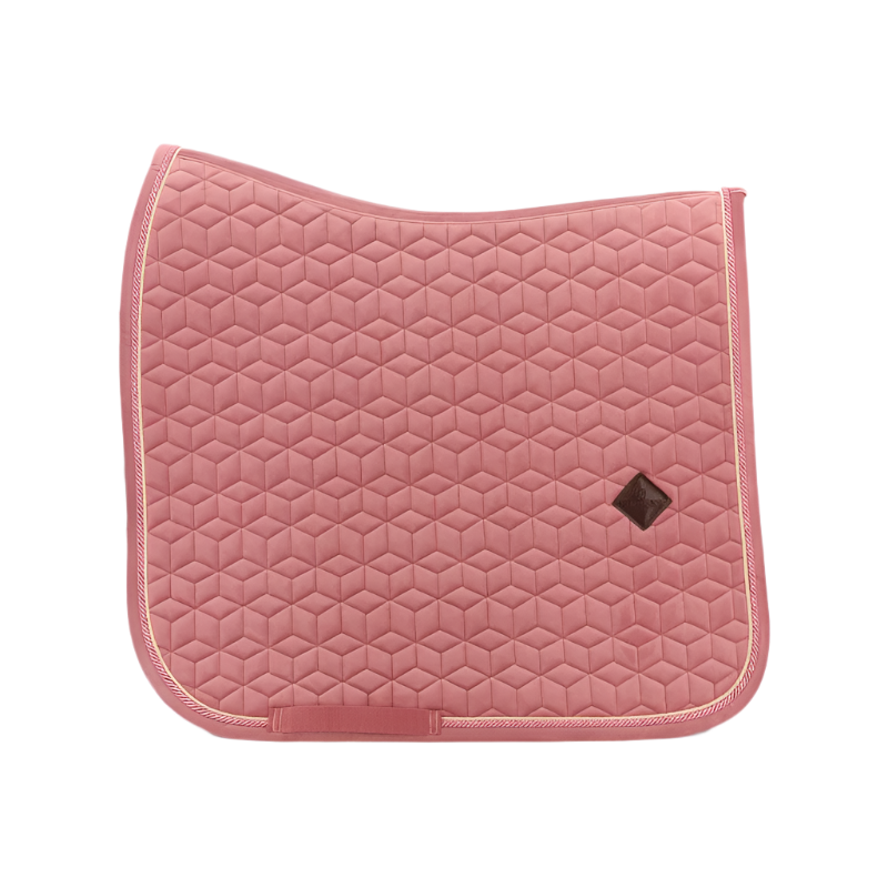 Kentucky Horsewear - Tapis de dressage Velvet Vieux Rose