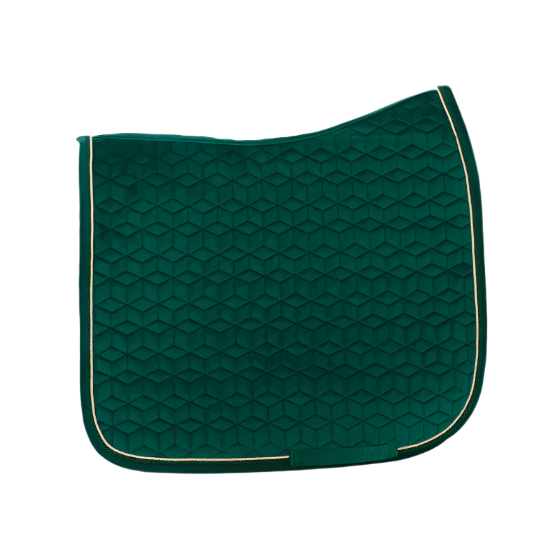 Kentucky Horsewear - Tapis de dressage Velvet Vert foncé