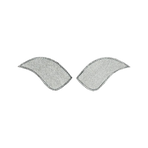 Equithème - Embleem voor laarzen Myprimera zilver shiny | - Ohlala