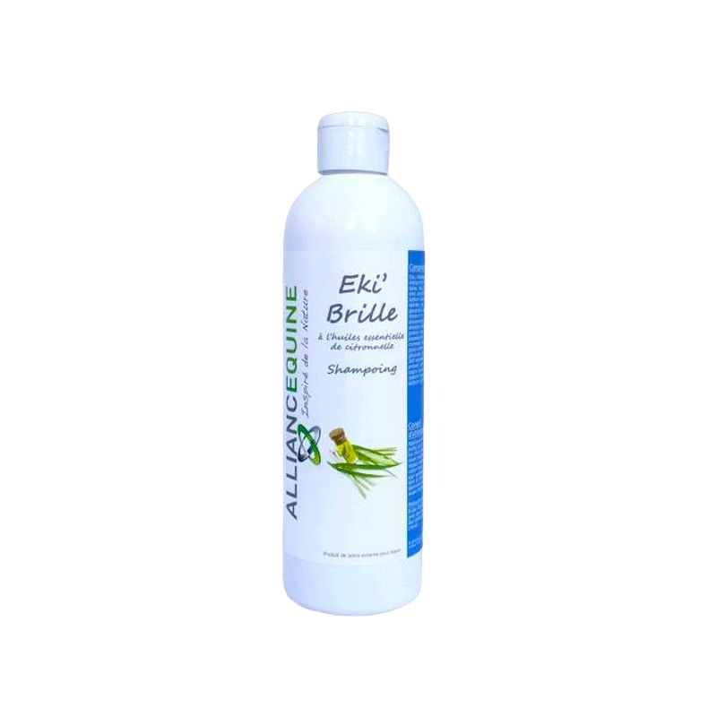 Alliance Equine - Shampoing à l'huile essentielle de citronelle Eki' Brille 500 ml | - Ohlala