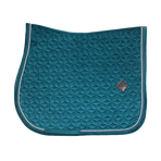 Kentucky Horsewear - Tapis de selle Velvet Jumping Emeraude | - Ohlala