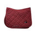 Equestrian Stockholm - Tapis de selle Modern bordeaux | - Ohlala
