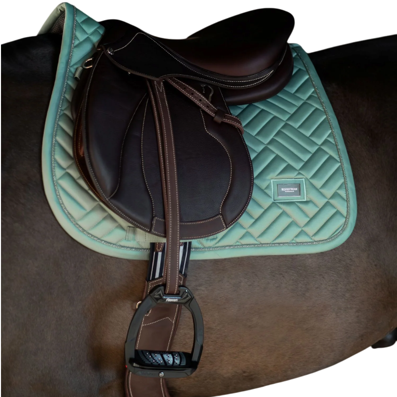 Equestrian Stockholm - Tapis de selle Modern Mint Green