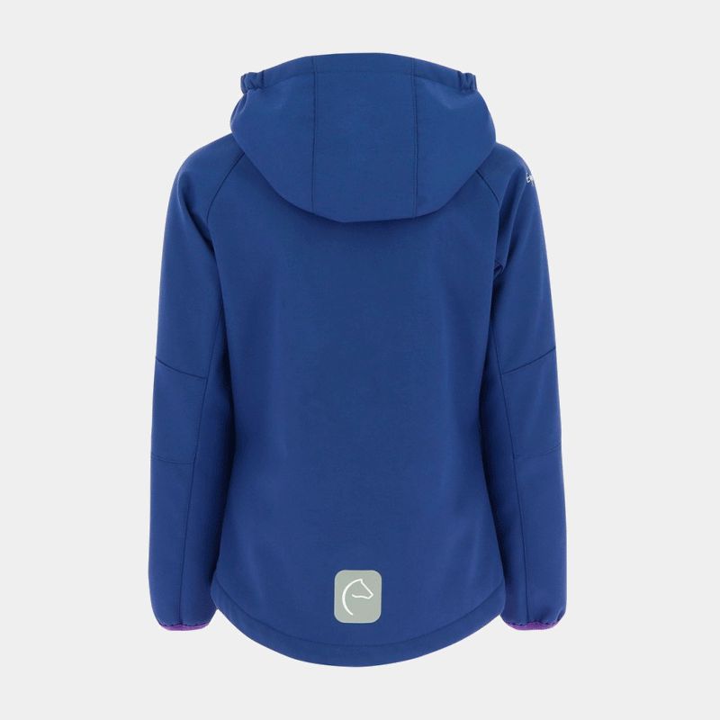 Equi-Kids - Veste Softshell amandine marine | - Ohlala