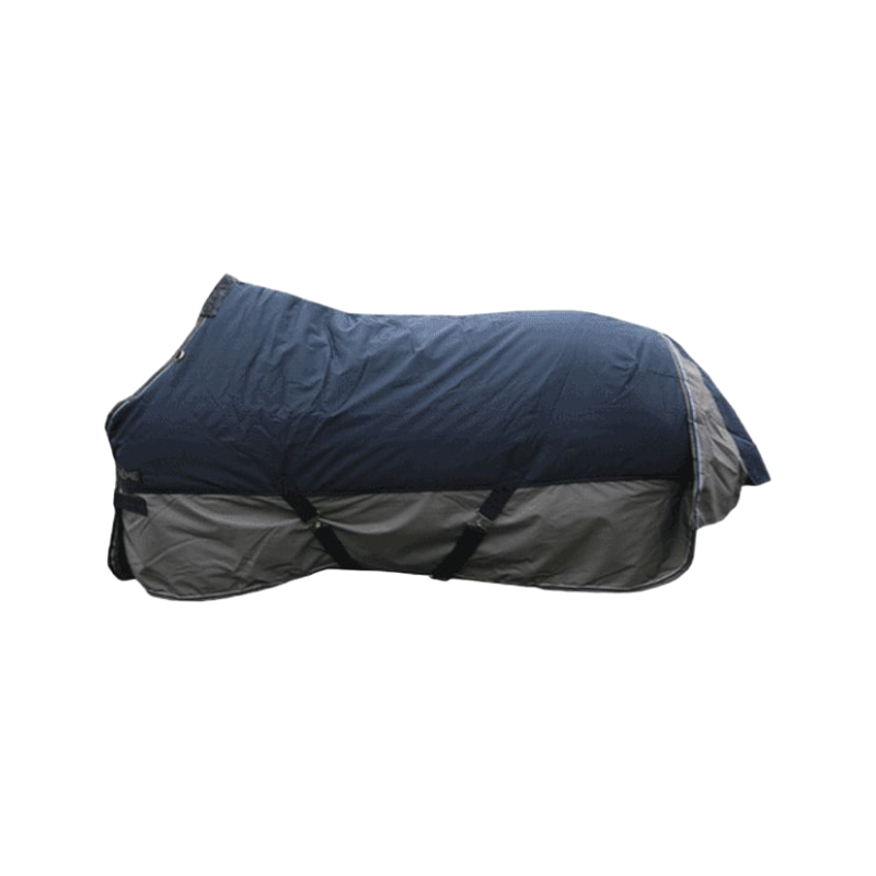 Cache-cou Mixte Equi-Theme Tyrex 600D - Imperméable, Respirant - Bleu Marine/gris/blanc - Taille Unique