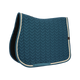 Equithème - Tapis de selle Softypop bleu pétrole | - Ohlala
