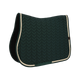 Equithème - Tapis de selle Softypop vert foncé | - Ohlala