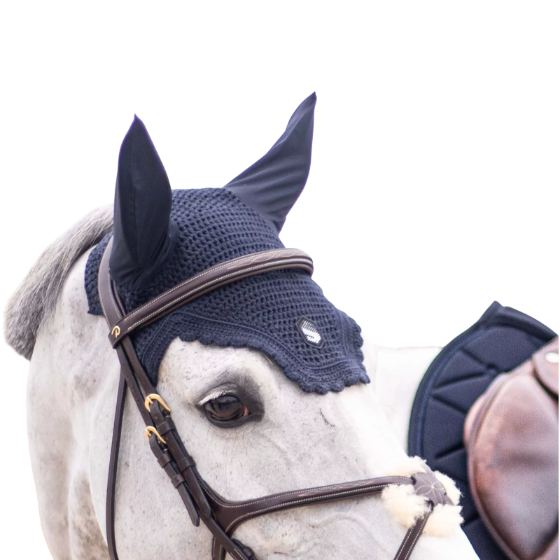 Samshield - Bonnet anti-bruit Flyshield swarovski marine
