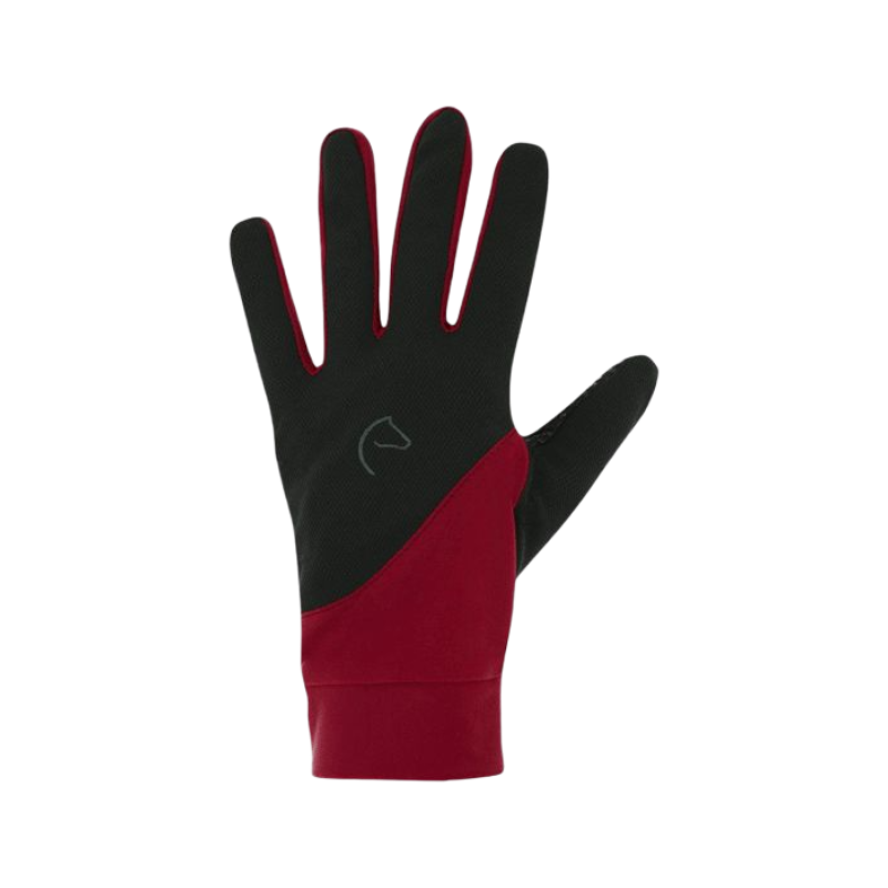 Equithème - Gants Knit digital noir/prune