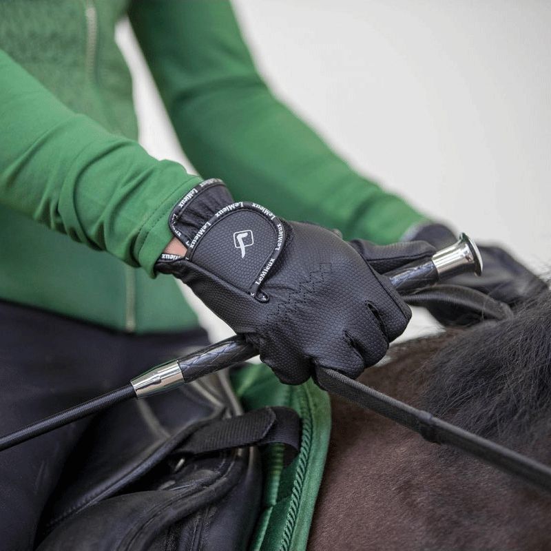 LeMieux - Gants d'équitation Pro Touch noir | - Ohlala