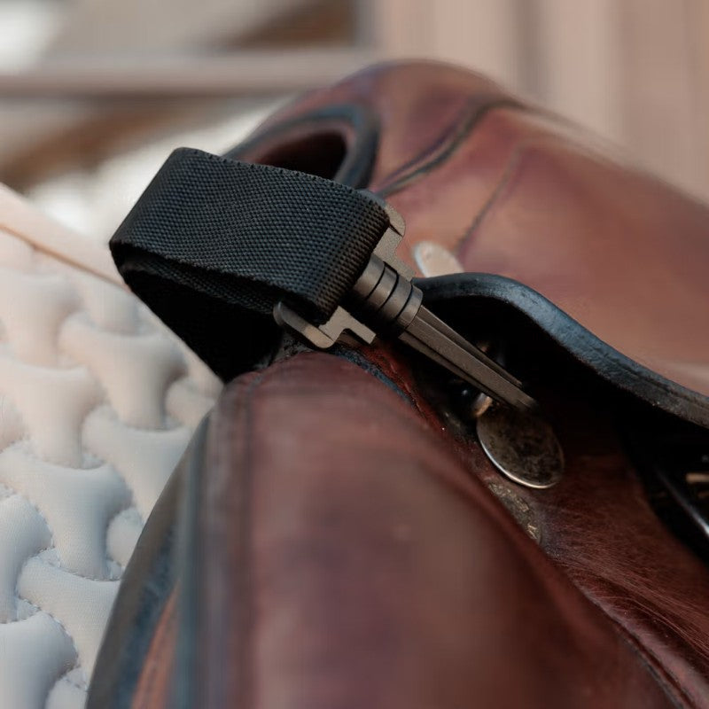 Grooming Deluxe - Ceinture ventrale pour cheval noir