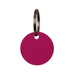 Grooming Deluxe - Médaille à graver ronde rose | - Ohlala