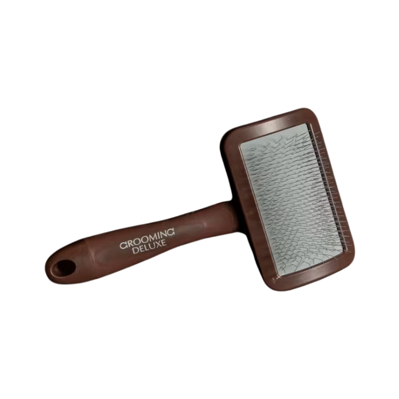 Grooming Deluxe - Brosse pour nettoyer les velcros beige