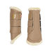 Imperial Riding - Gesloten beenbeschermers schapenvacht beige x2 | - Ohlala