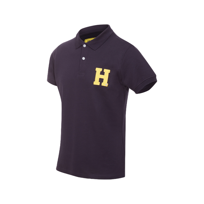 Hagg - Polo manches courtes homme marine/ jaune