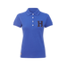 Hagg - Poloshirt korte mouwen dames koningsblauw | - Ohlala