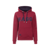 Hagg - Sweat à capuche femme prune/ marine | - Ohlala