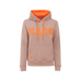 Hagg - Dames hoodie marron glacé/ oranje | - Ohlala