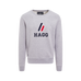 Hagg - Sweater ronde hals heren grijs | - Ohlala