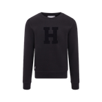 Hagg - Ronde hals sweater heren zwart | - Ohlala